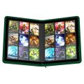 Άλμπουμ Καρτών Ultimate Guard - 18 - Pocket Zipfolio Binder (360 θέσεις) - Green