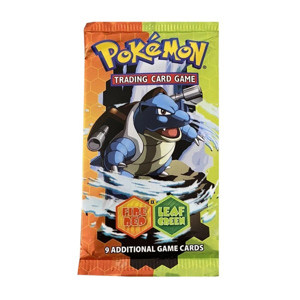 Pokémon TCG: EX Fire Red & Leaf Green Pokémon Booster Pack (Light) - Blastoise