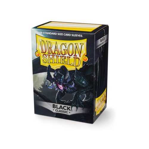 Dragon Shield Standard Size Ultra Premium Classic Sleeves - Black