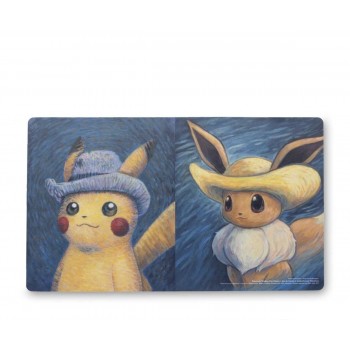 Pokémon Center Official x Van Gogh Museum - Playmat - Eevee & Pikachu Portraits