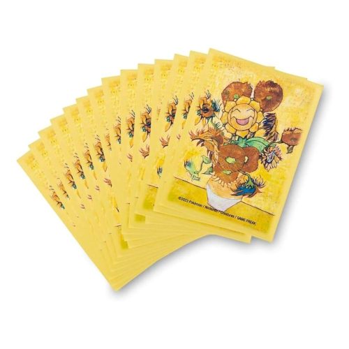 Pokémon Center Official Sleeves Van Gogh Museum - 65τμχ - Sunflora
