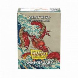 Dragon Shield: Standard Size Sleeves (100) - Great Wave - Matte Dual Art