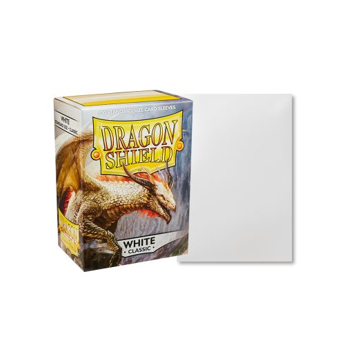 Dragon Shield Standard Size Ultra Premium Classic Sleeves - White