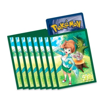 Pokémon Sleeves Official - Professor Juniper Premium Tournament Collection - 65τμχ -  Professor Juniper & Minccino 