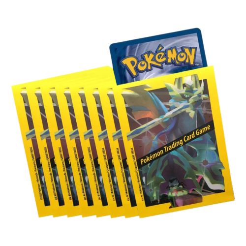 Pokémon Sleeves Official - Crown Zenith: Shiny Premium Figure Collection - 65τμχ -  Zacian & Zamazenta