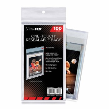 Ultra Pro Standard Sleeves One Touch Resealable Bags 100τμχ