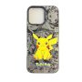 Σκληρή Θήκη Pokemon Pikachu Manga με Magsafe για iPhone 16 Pro Max - Black