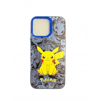 Σκληρή Θήκη Pokemon Pikachu Manga με Magsafe για iPhone 16 Pro Max - Blue