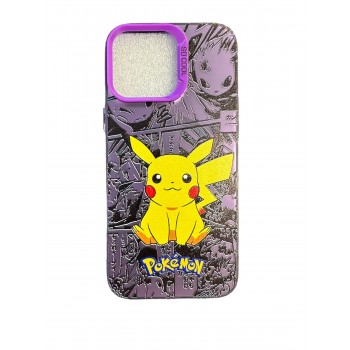 Σκληρή Θήκη Pokemon Pikachu Manga με Magsafe για iPhone 16 Pro Max - Purple