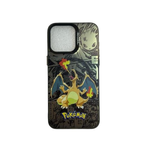 Σκληρή Θήκη Pokemon Charizard Manga με Magsafe για iPhone 14 Pro Max - Black