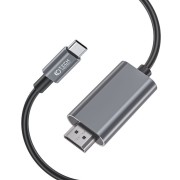 Καλώδιο Tech-Protect Ultraboost Cable HDMI male - USB-C male 2m - Black