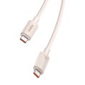 Καλώδιο Φόρτισης Baseus Habitat Series από USB-C σε USB-C, 100W, PD, 2m - Pink