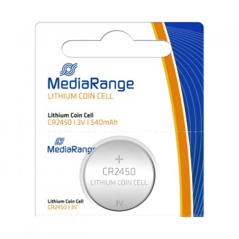 Μπαταρία Λιθίου MediaRange Coin Cells CR2450 3V - 1 τμχ