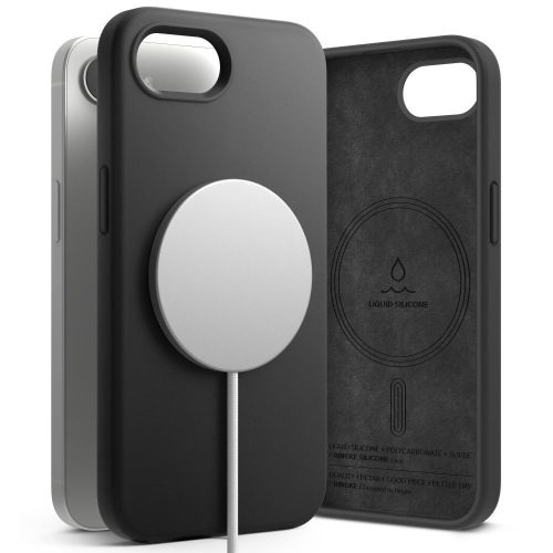 Θήκη Σιλικόνης Ringke Onyx με MagSafe για iPhone 16e - Black