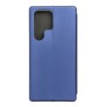 Θήκη Δερματίνης Elegance Book holster για Galaxy S23 Ultra  - Navy Blue