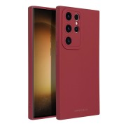 Θήκη Σιλικόνης Roar Luna case για Galaxy S23 Ultra  - Burgundy