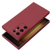 Θήκη Σιλικόνης Roar Luna case για Galaxy S23 Ultra  - Burgundy