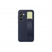 Θήκη Σιλικόνης Samsung Silicone Cover Standing Grip για Samsung Galaxy A55 5G  - Blue/Black