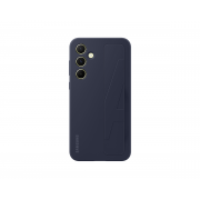 Θήκη Σιλικόνης Samsung Silicone Cover Standing Grip για Samsung Galaxy A55 5G  - Blue/Black