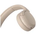 Ασύρματα ακουστικά Sony Wireless Headphones On Ear με 50 ώρες Λειτουργίας και Quick Charge  - Beige