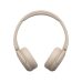 Ασύρματα ακουστικά Sony Wireless Headphones On Ear με 50 ώρες Λειτουργίας και Quick Charge  - Beige