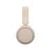 Ασύρματα ακουστικά Sony Wireless Headphones On Ear με 50 ώρες Λειτουργίας και Quick Charge  - Beige