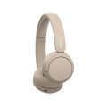 Ασύρματα ακουστικά Sony Wireless Headphones On Ear με 50 ώρες Λειτουργίας και Quick Charge  - Beige