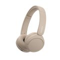 Ασύρματα ακουστικά Sony Wireless Headphones On Ear με 50 ώρες Λειτουργίας και Quick Charge  - Beige