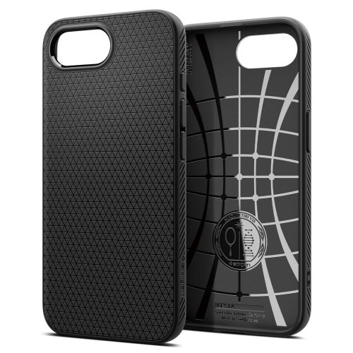 Θήκη Σιλικόνης Spigen Liquid Air για iPhone 16e - Black