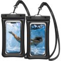 Αδιάβροχη Θήκη Spigen A610 Float Universal έως 6.9” ( 2-PACK ) - Black