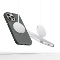 Θήκη Σιλικόνης Tech Protect Silicone με Magsafe για iPhone 15 Pro Max  - Black