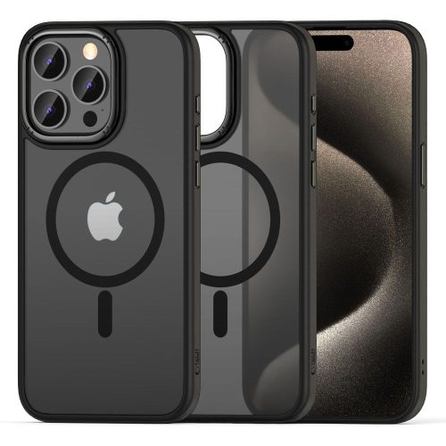 Σκληρή Θήκη Tech-Protect Magmat 2 με Magsafe για iPhone 15 Pro Max - Matte Black