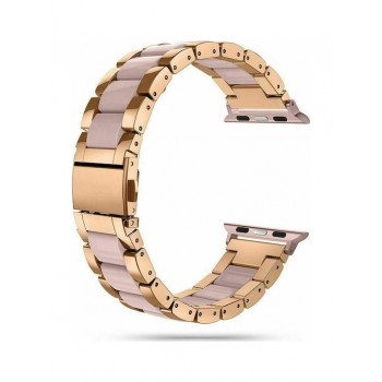 Μεταλλικό Λουράκι Tech-Protect Modern Style για Apple Watch 38/40/41mm - Pearl