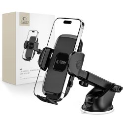 Βάση αυτοκινήτου Tech-Protect V3 Universal με Ρυθμιζόμενα Άγκιστρα - Black