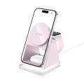 Tech Protect Ασύρματος Φορτιστής QI15W A43 3 σε 1 με MagSafe - Pink