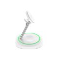 Tech Protect Ασύρματος Φορτιστής QI15W A46 3 σε 1 με MagSafe - White