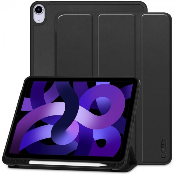 Θήκη Σιλικόνης Tech Protect SC Pen για iPad Air 11'' (2024) & 4/5 (2020-2022) - Black