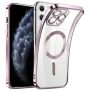 Θήκη Σιλικόνης Tech-Protect Magshine με Magsafe για Apple iPhone 11 Pro Max - Rose Gold