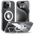 Θήκη Σιλικόνης Tech-Protect Magstand με Magsafe για iPhone 16 Pro Max - Clear