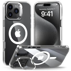 Θήκη Σιλικόνης Tech-Protect Magstand με Magsafe για iPhone 16 Pro - Clear