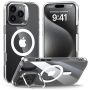 Θήκη Σιλικόνης Tech-Protect Magstand με Magsafe για iPhone 16 Pro - Clear