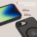Θήκη Σιλικόνης Tech-Protect Magmat με MagSafe για iPhone 16e - Matte Black 