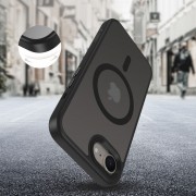 Θήκη Σιλικόνης Tech-Protect Magmat με MagSafe για iPhone 16e - Matte Black 