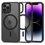 Θήκη Σιλικόνης Tech-Protect Magmat MagSafe για iPhone 12 Pro Max - Clear Black