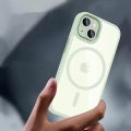 Θήκη Σκληρή Tech-Protect Magmat MagSafe για Apple iPhone 15 - Green / Clear