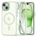 Θήκη Σκληρή Tech-Protect Magmat MagSafe για Apple iPhone 15 - Green / Clear
