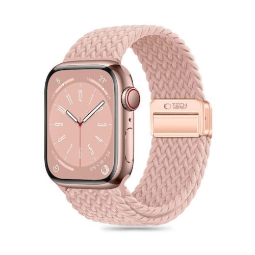 Λουράκι Υφασμάτινο Tech-Protect Nylonmag για Apple Watch 42/44/45/46/49mm - Dusty Rose