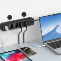 Πολύπριζο Tech-Protect 4 Θέσεων και 3 Θύρες USB/USB-C με Διακόπτη και Καλώδιο 2m - Black