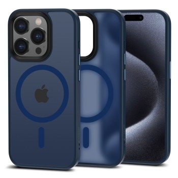 Σκληρή Θήκη Tech-Protect Magmat με Magsafe για iPhone 15 Pro - Navy
