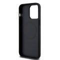 Θήκη Δερματίνης U.S. Polo PU Leather Printed Round Double Horse MagSafe Case για iPhone 15 Pro Max  - Black